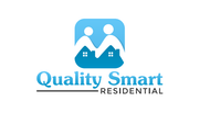 The logo for quality smart residential services shows a hand holding a heart.