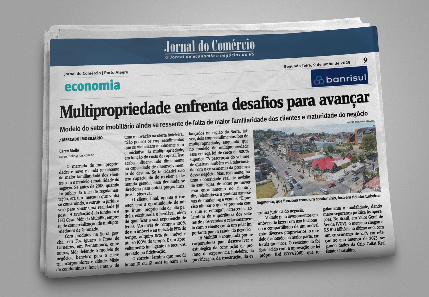 Multibr - Destaque no Jornal do Comércio