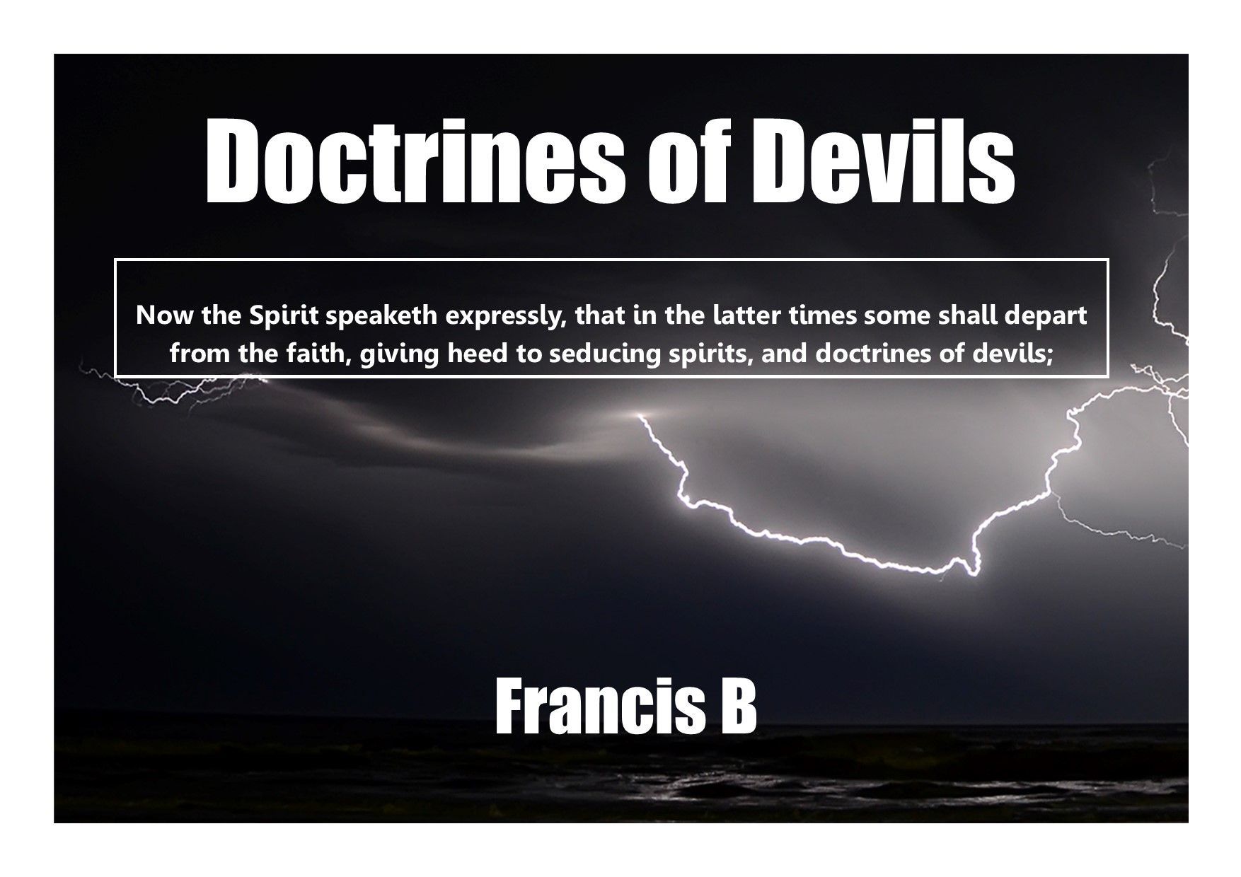 Doctrines of Devils