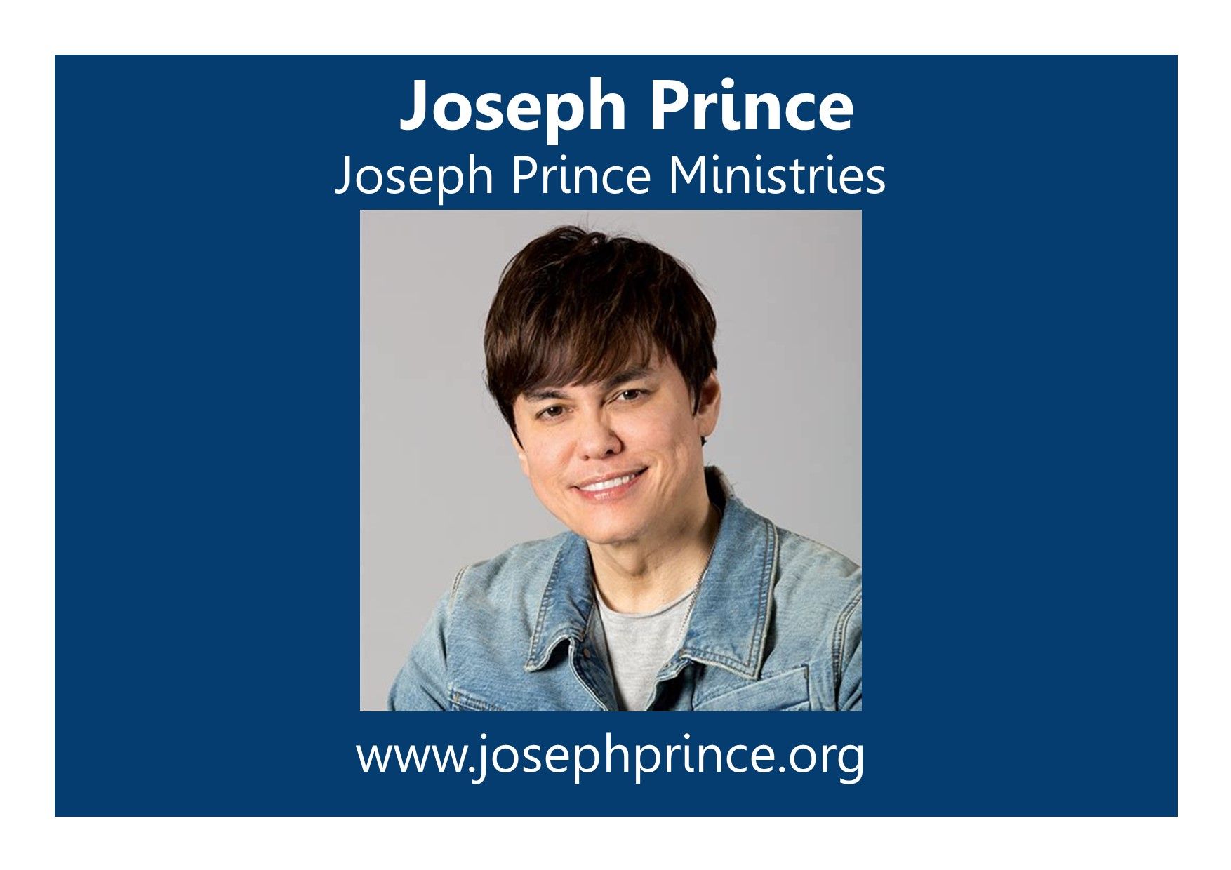 Joseph Prince Bible Teacher