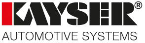 Logo for Kayser Automotive Systems with black text on a white background; a red rectangle is on the left.