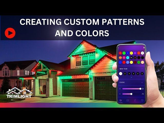 Creating custom patterns and colors - Hartford, WI - Brew City Trim Light