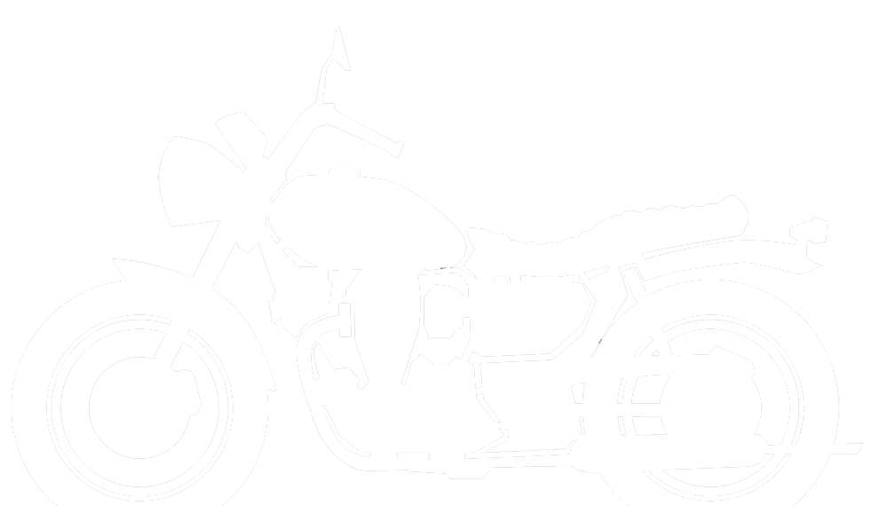Oldtimer Motorrad Sillouette