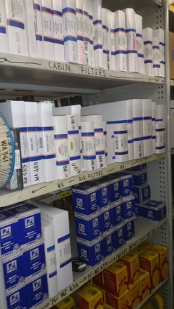 air filters, oil filters