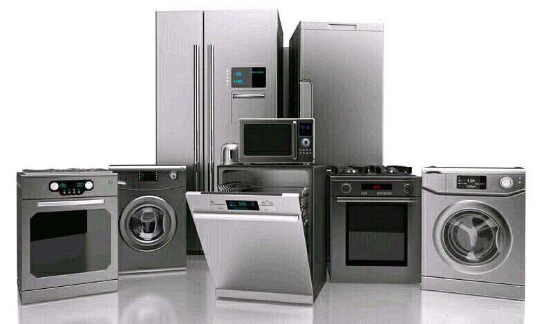 Variety of home appliances