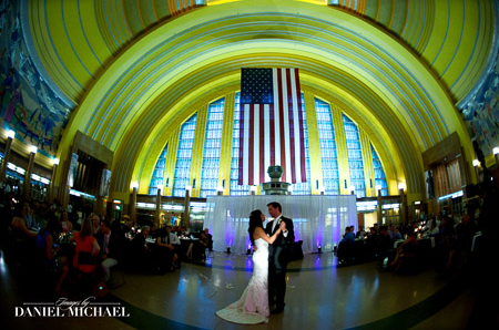 Bride and Groom First Dance in Cincinnati, OH