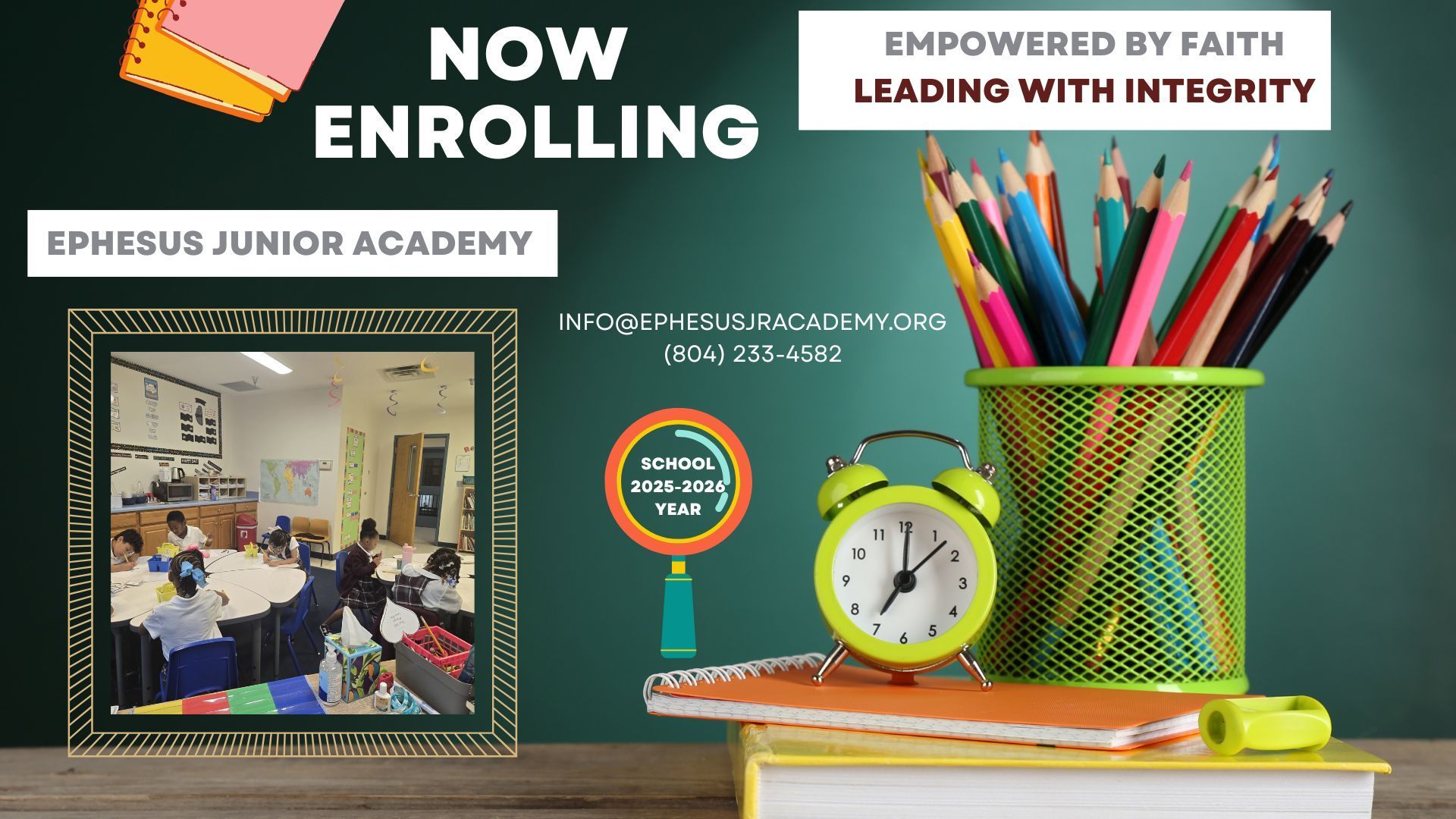 Enrollment Enrolling banner
