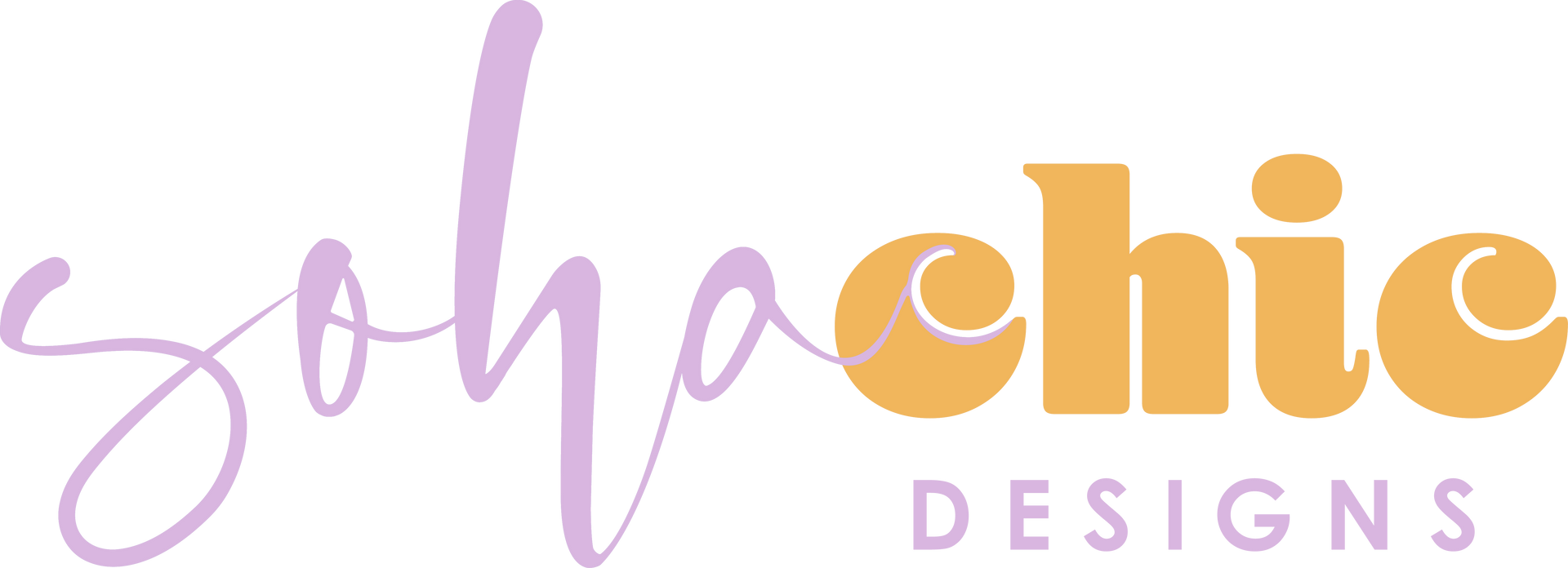 It is a logo for a company called sophie chic designs.