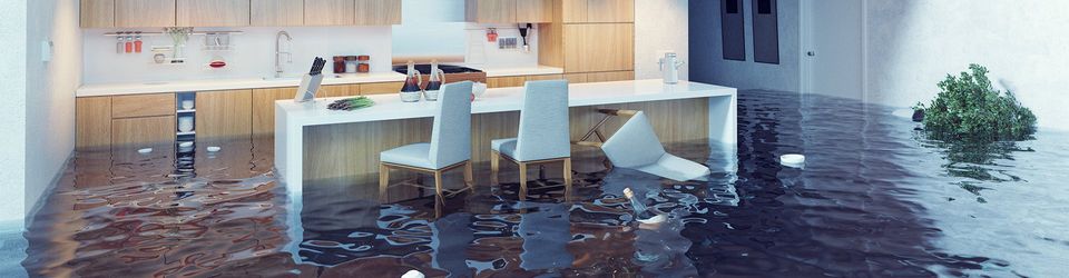 Flood Insurance — Flooding In The Kitchen in Fairfax, VA