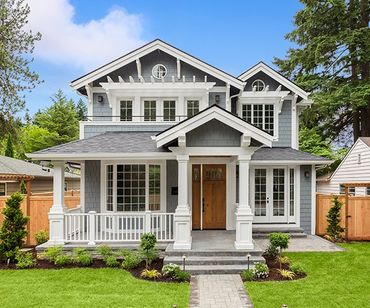 Home Insurance — Beautiful Luxury Home Exterior in Fairfax, VA