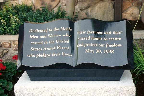 Veterans Grove Dedication