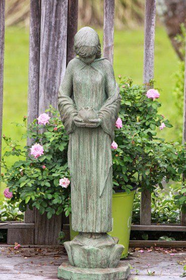 Yard Decor — Girl Statue in Savannah, GA