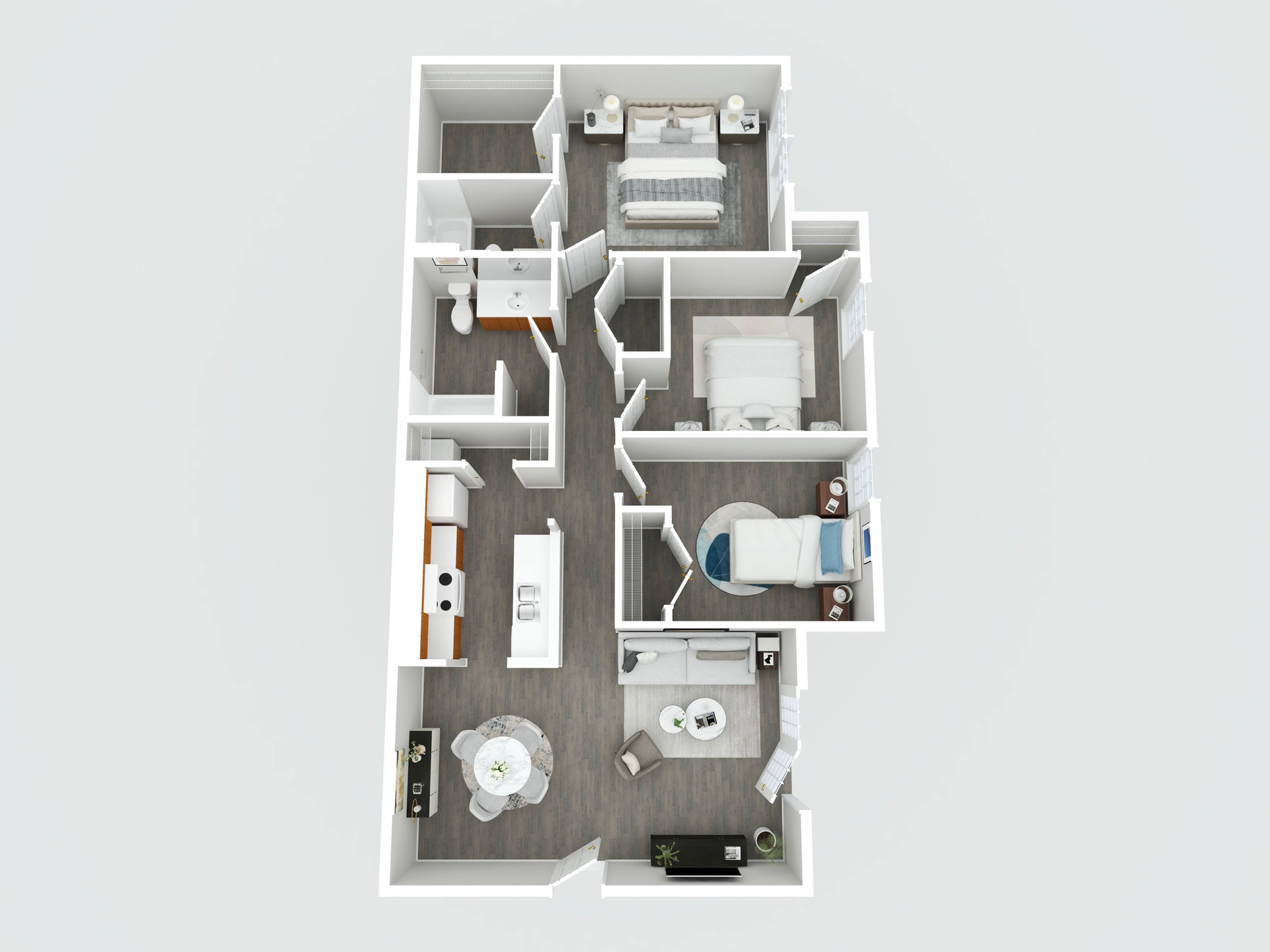 1 Bedroom Floor Plan