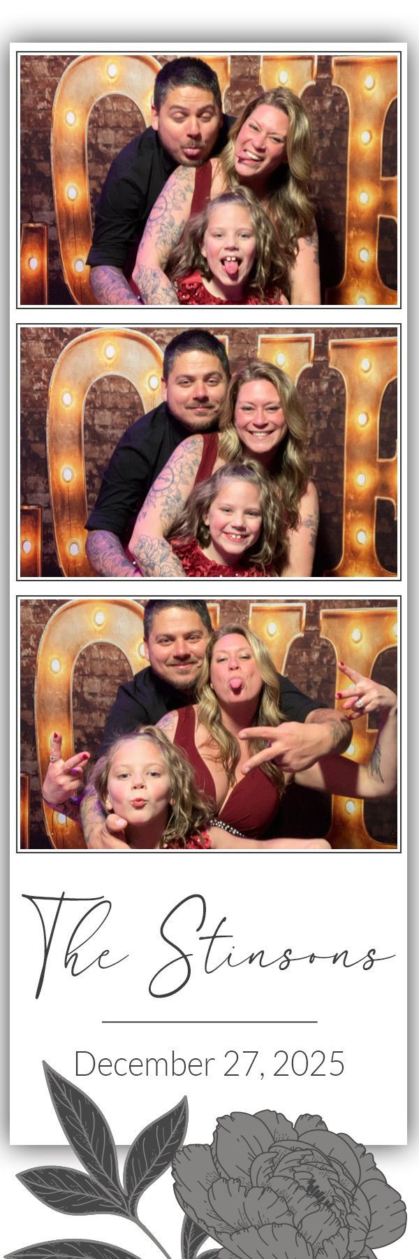 print photo booth strip at barn on bridge collegeville pa