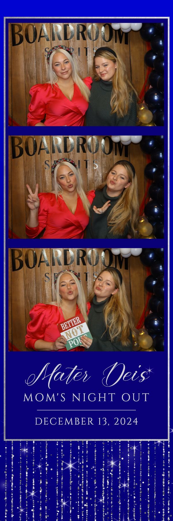 photo booth photo strip at event in lansdale pa