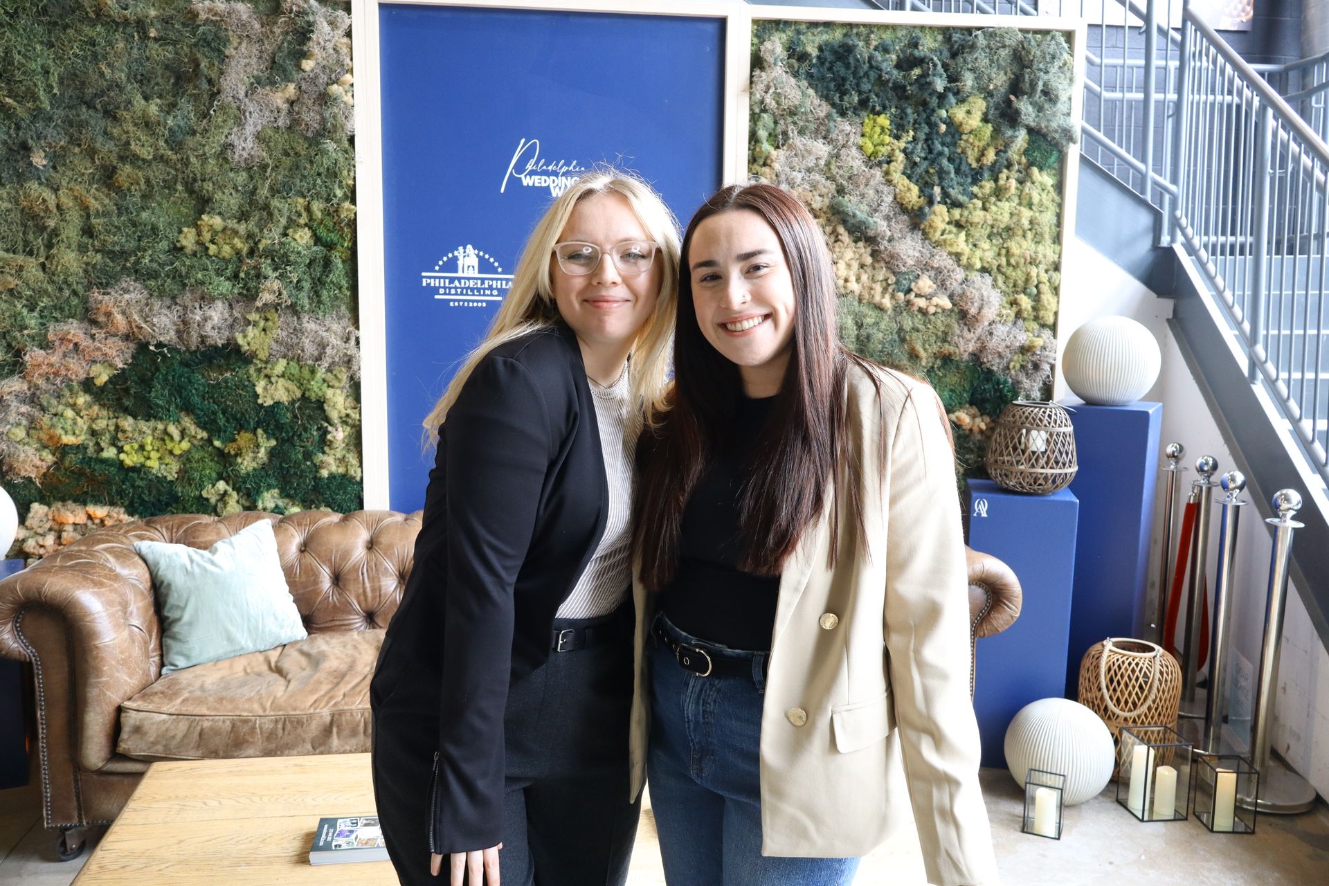 philadelphia wedding walk setup at philadelphia distilling