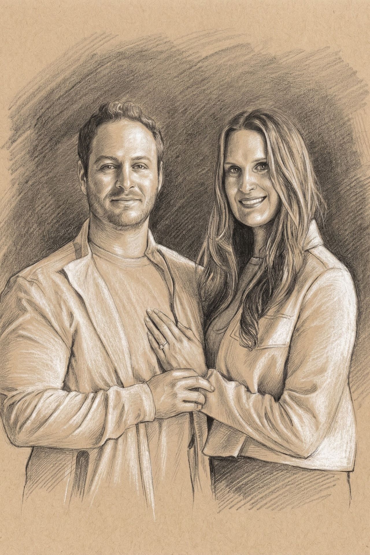 wedding pencil sketch artist experience philadelphia
