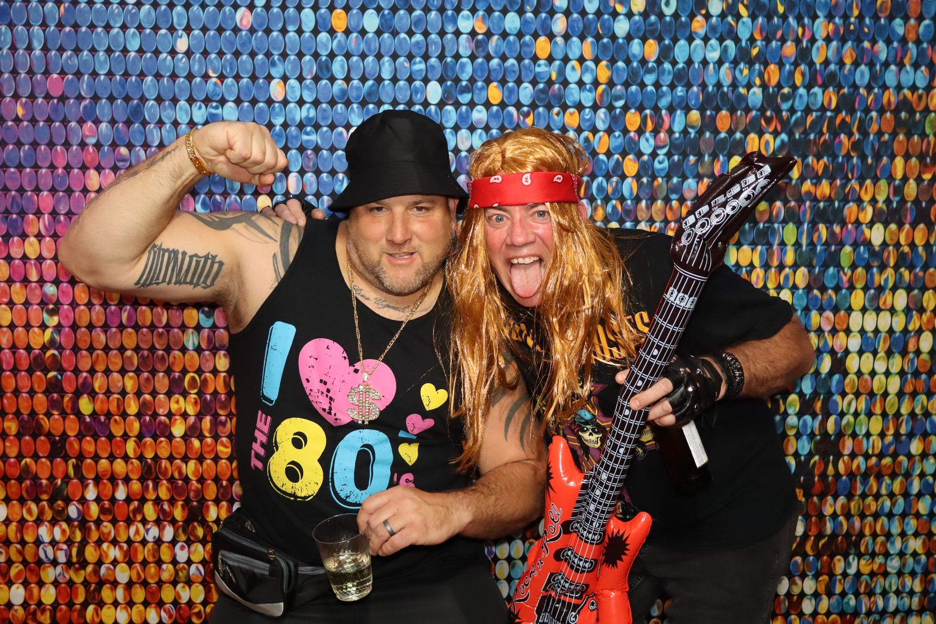 80s photo booth rental at the plmsteadville inn