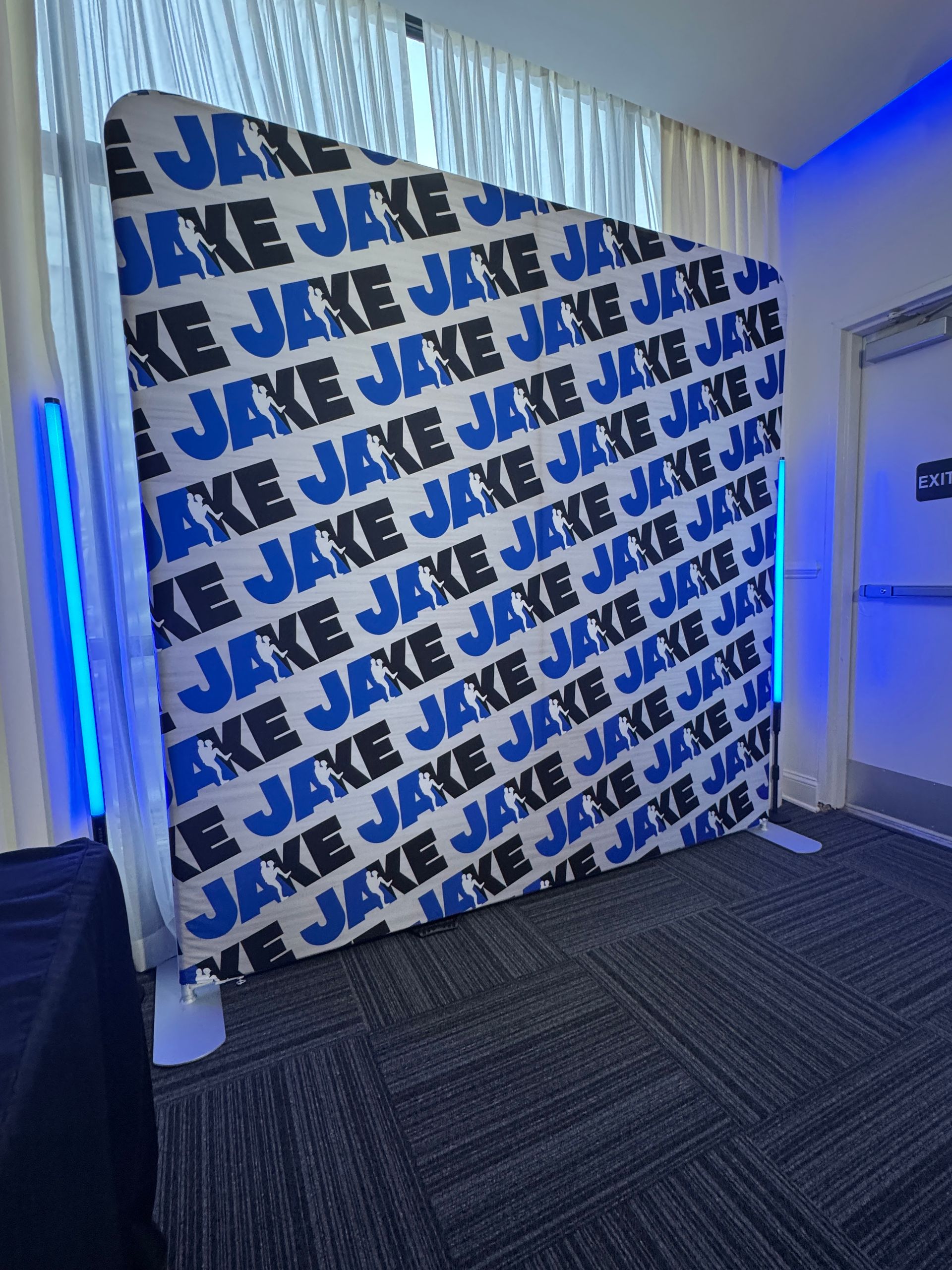 custom mitzvah backdop wynnewood pa