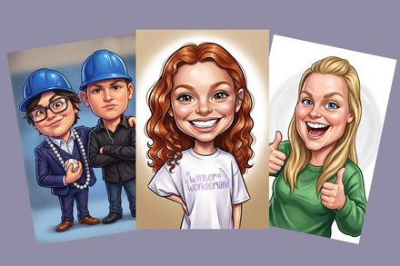 Caricature Sketch Artist Bucks County PA