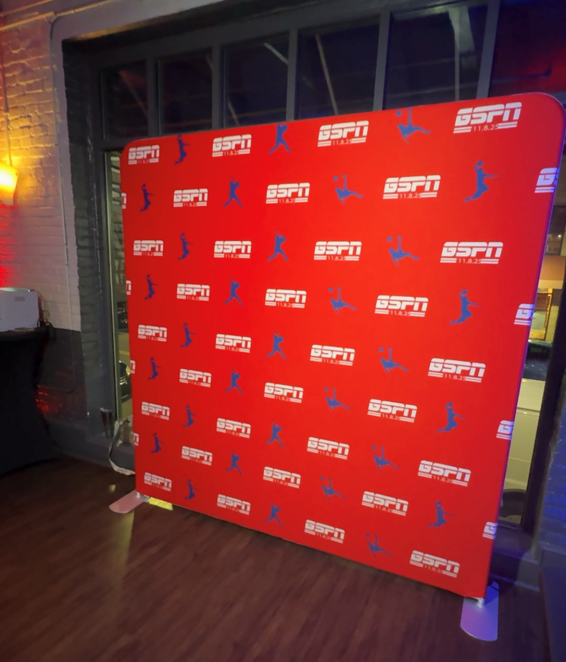 custom photo booth backdrop for mitzvah