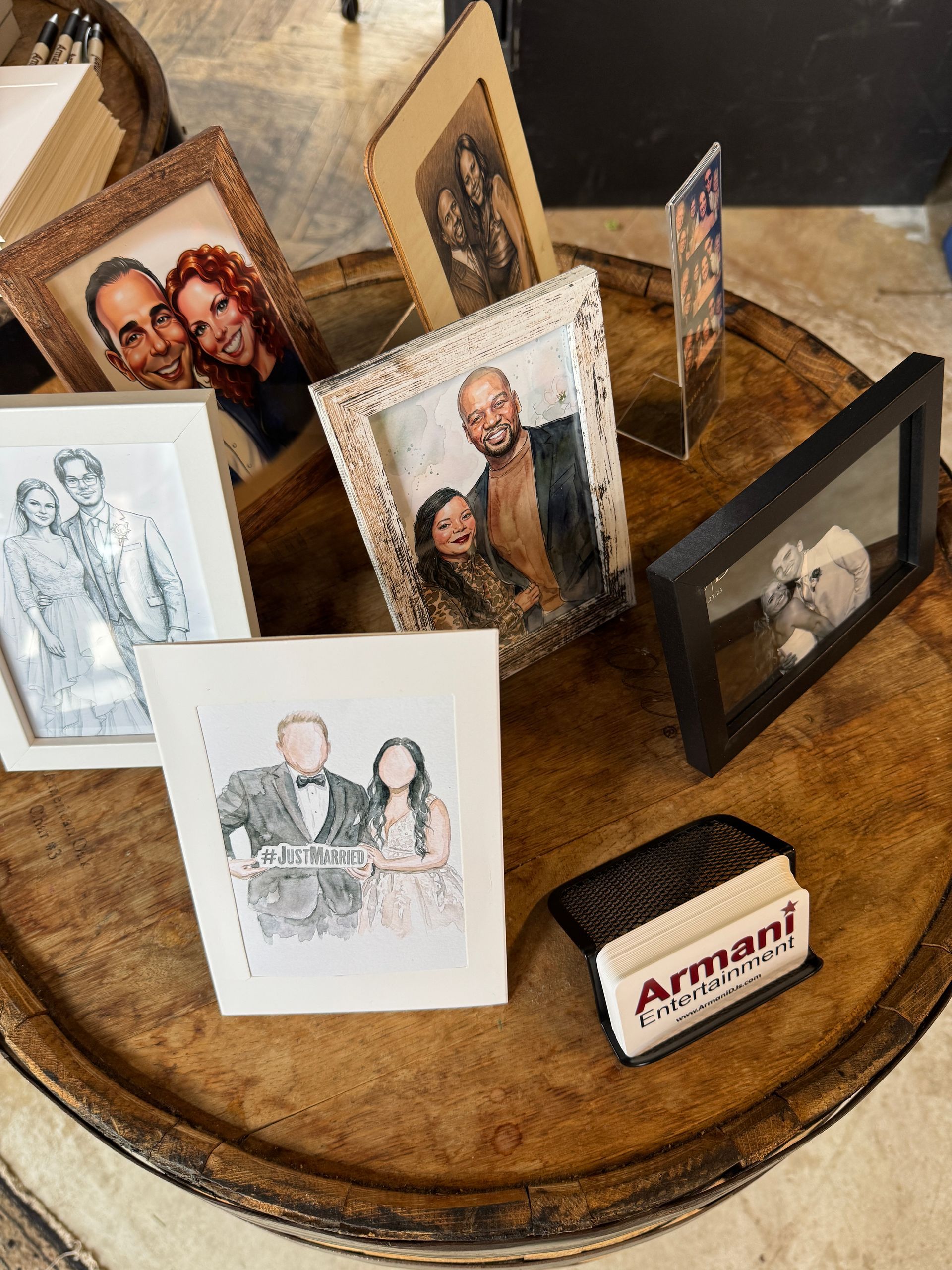 wedding artist photo keepsake philadelphia