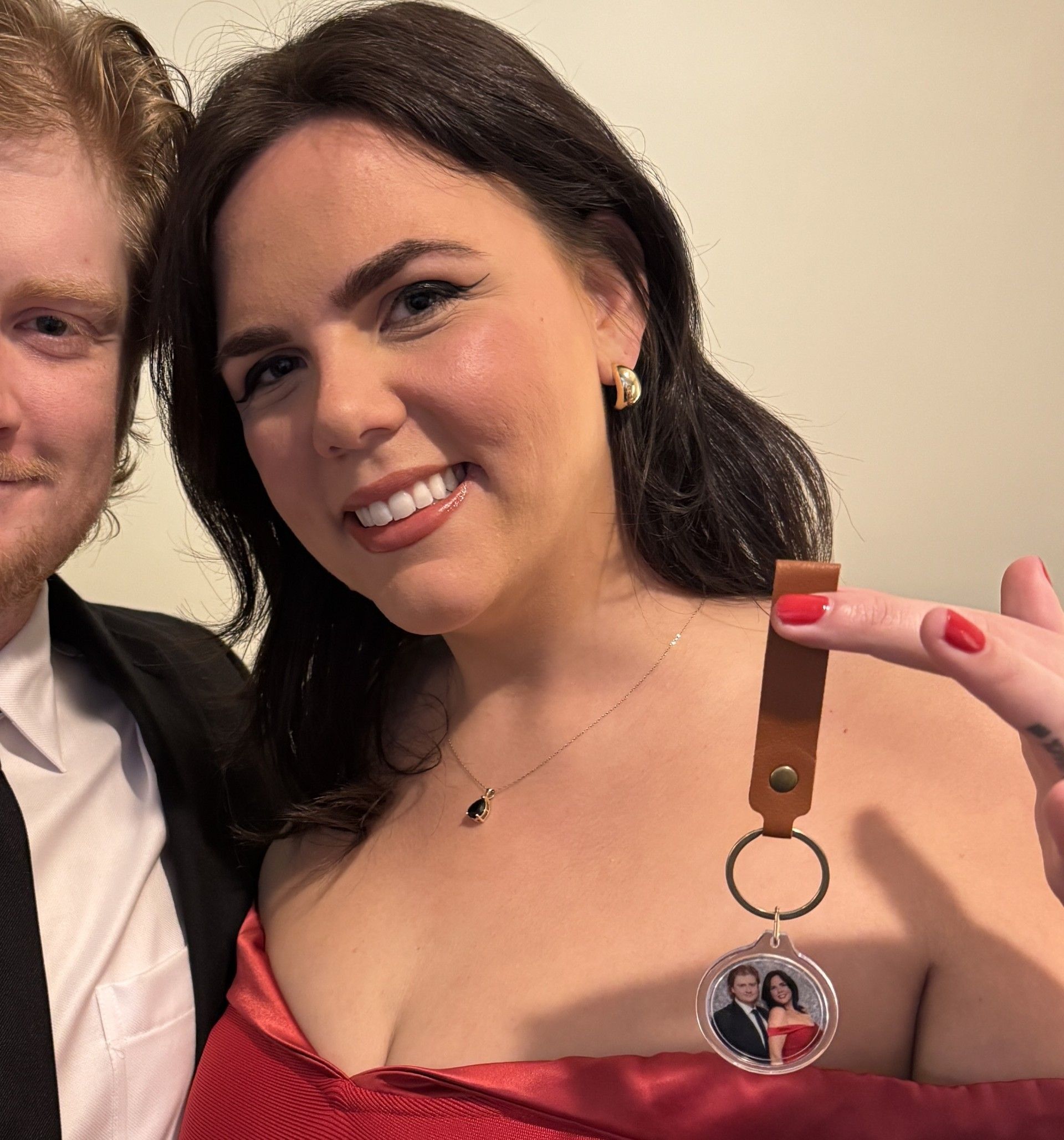 photo keychain photo booth rental at flourtown country club