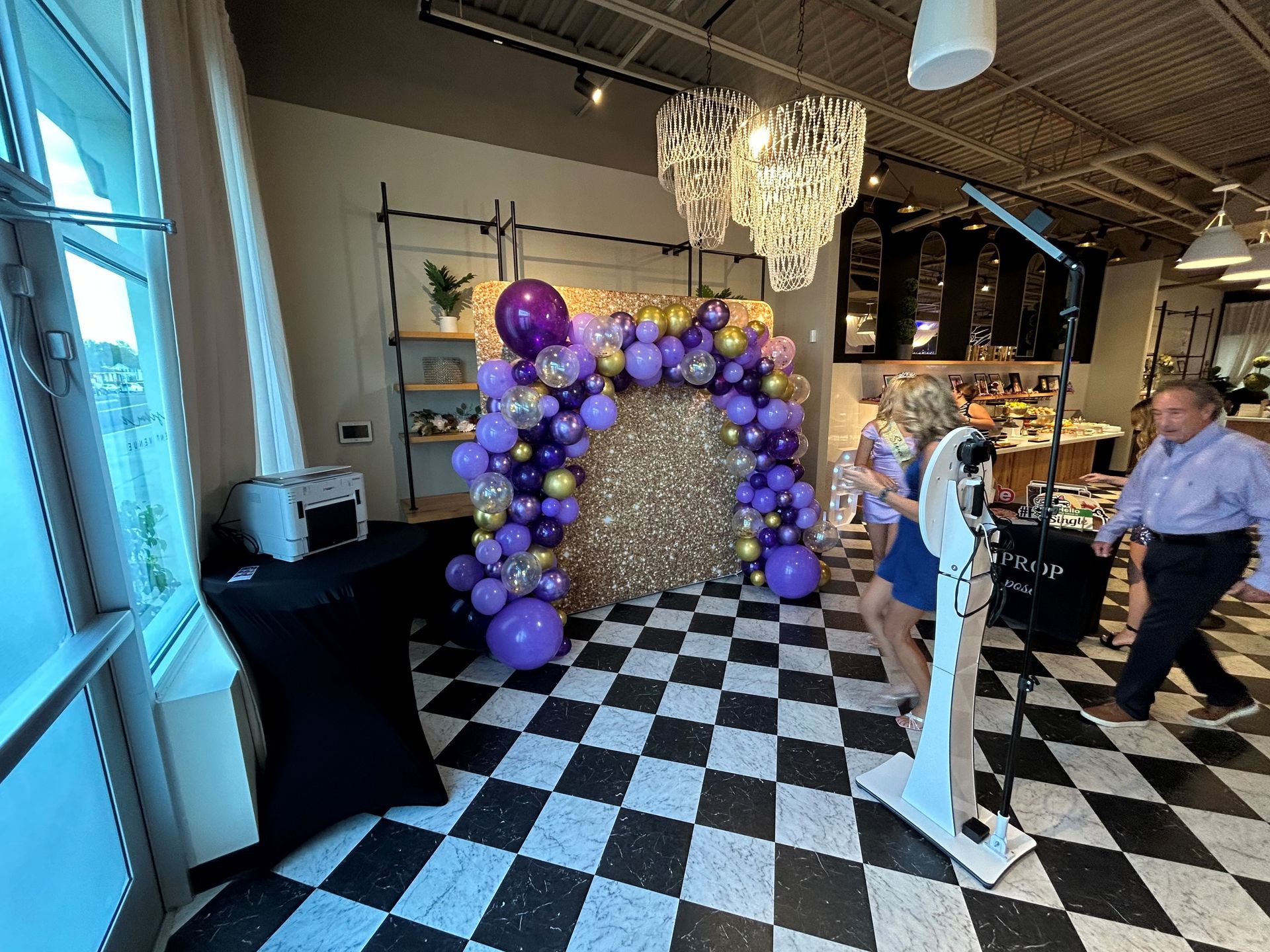 sweet 16 photo booth rental at insieme quakertown pa