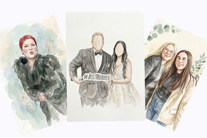 Caricature Artist Photo Booth Near Philadelphia