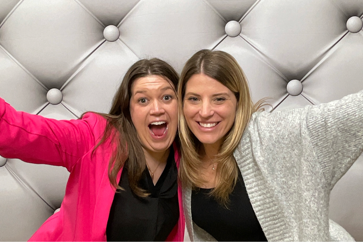 guests in photo booth willow grove pa