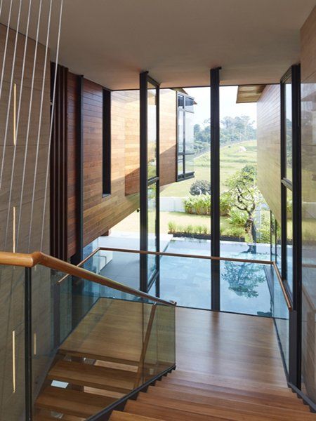 glass railing