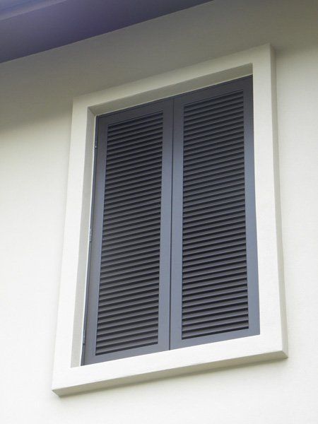 aluminium shutters window 