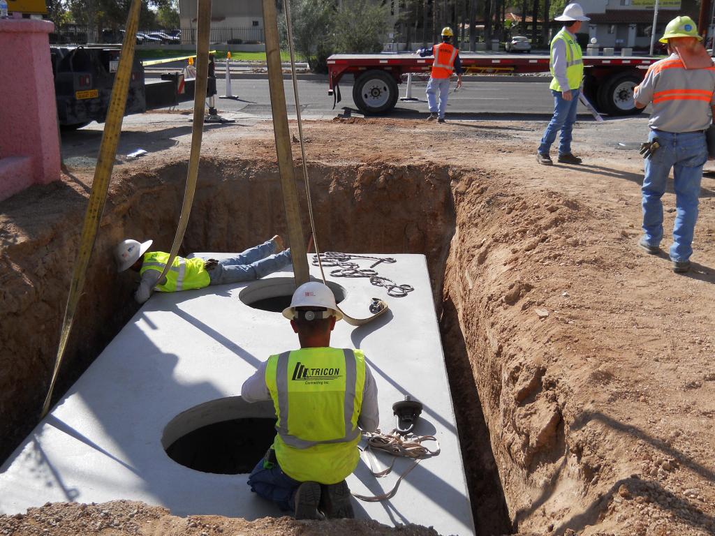 Tucson Pipeline Services — Five Men At Work  in Tucson, AZ