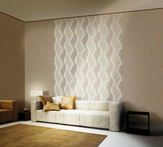 Carta da parati moderna con disegni astratti