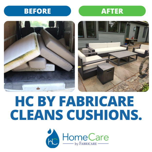 patio furniture cleaning before and after