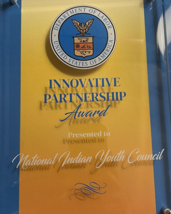 A national indian youth council innovative partnership award