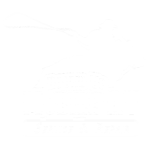 A stylized mountain scene, with faint lines suggesting a mountain range and text at the base.