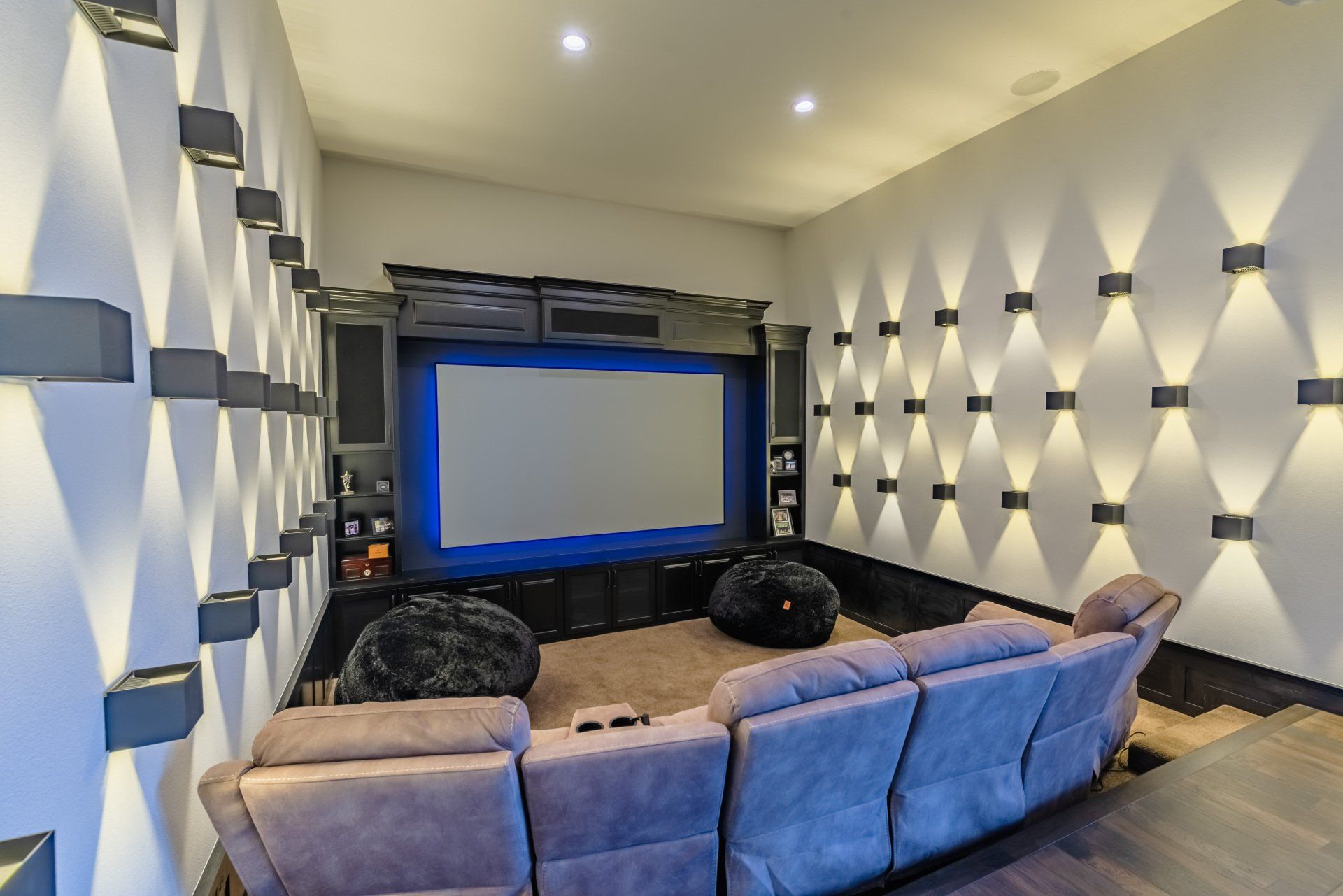 Movie Theater | Long Custom Homes | Georgetown, TX 78628