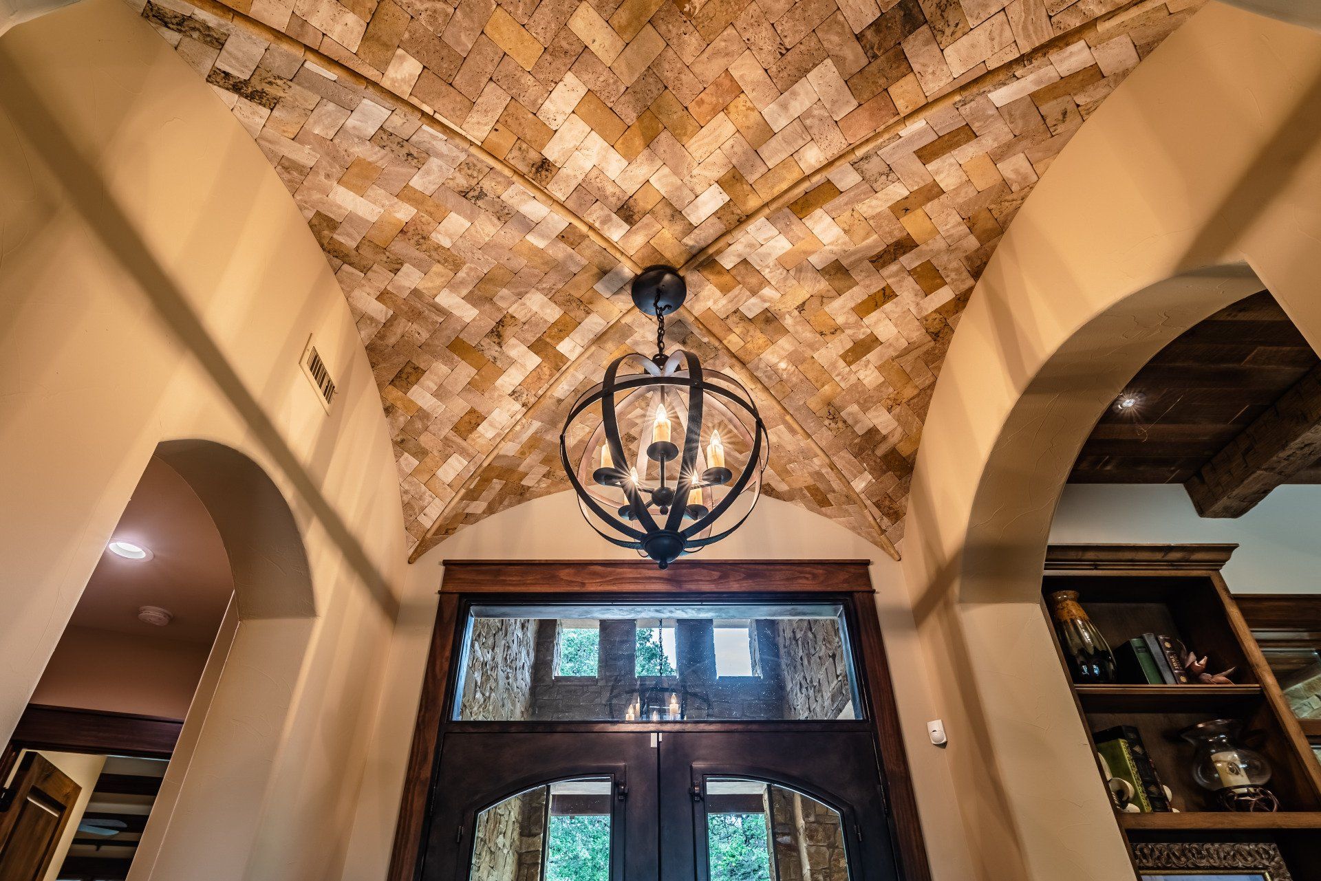 Entryway Chandelier | Long Custom Homes | Georgetown, TX 78628