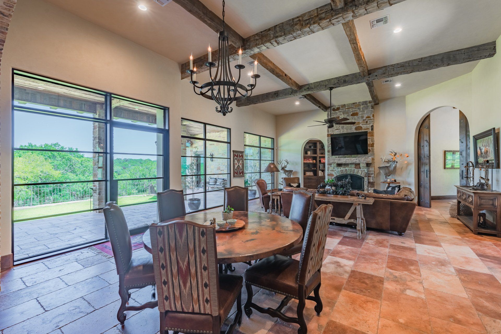 Kitchen Table | Long Custom Homes | Georgetown, TX 78628
