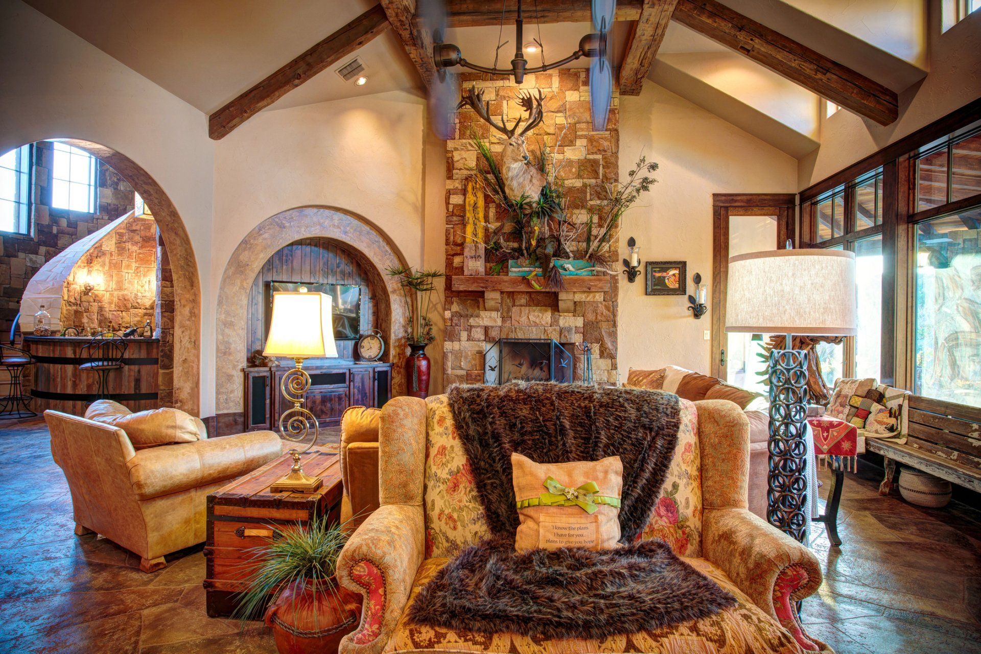 Family Room | Long Custom Homes | Georgetown, TX 78628