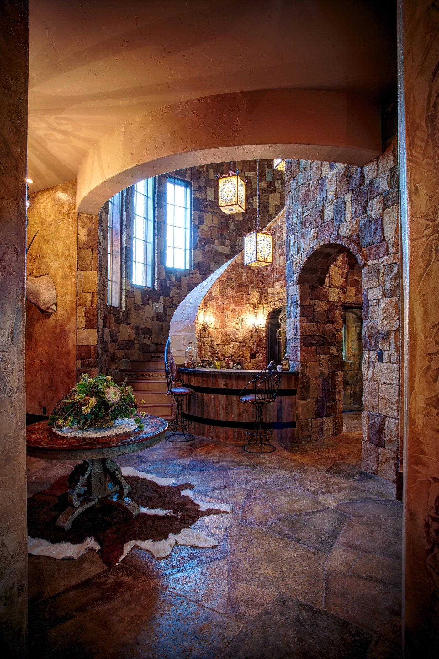 Grand Staircase | Long Custom Homes | Georgetown, TX 78628