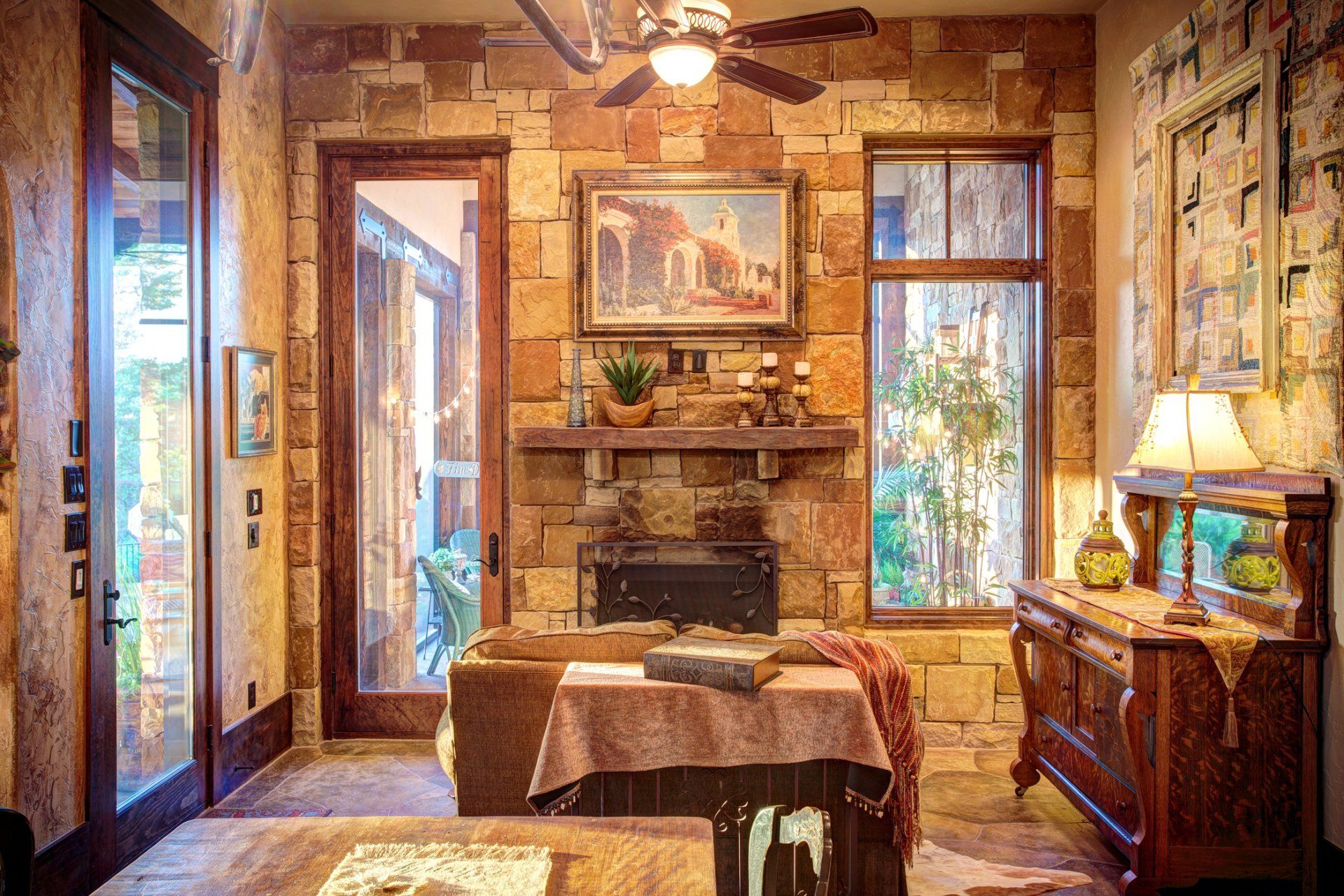 Sitting Room | Long Custom Homes | Georgetown, TX 78628