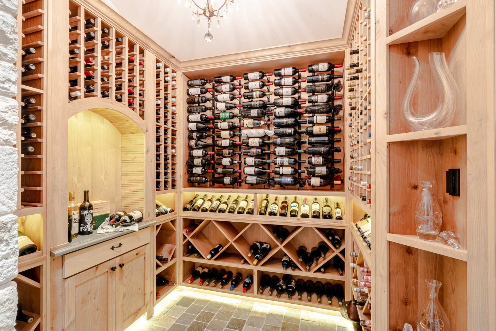 Wine Cellar | Long Custom Homes | Georgetown, TX 78628