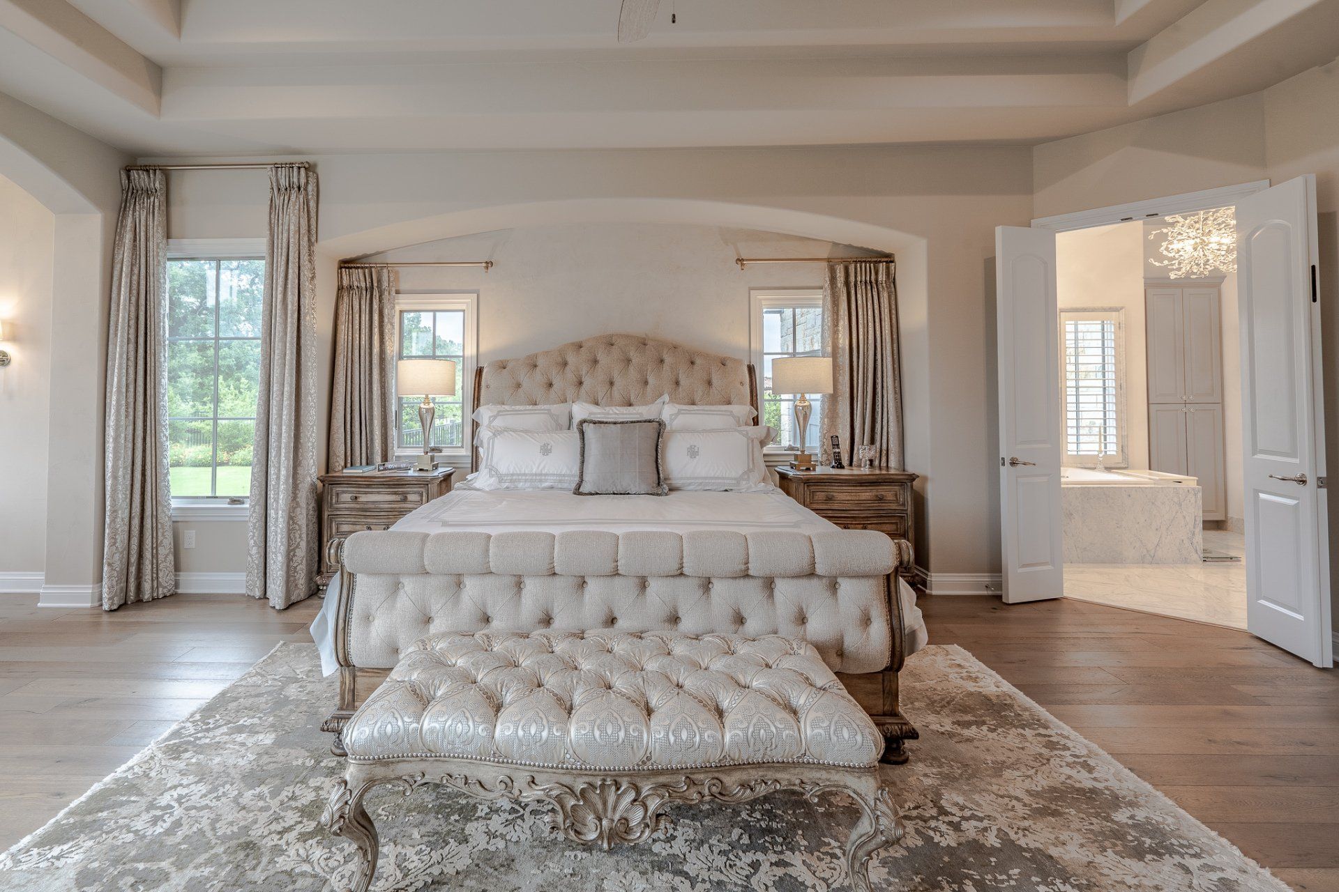 Primary Bedroom | Long Custom Homes | Georgetown, TX 78628