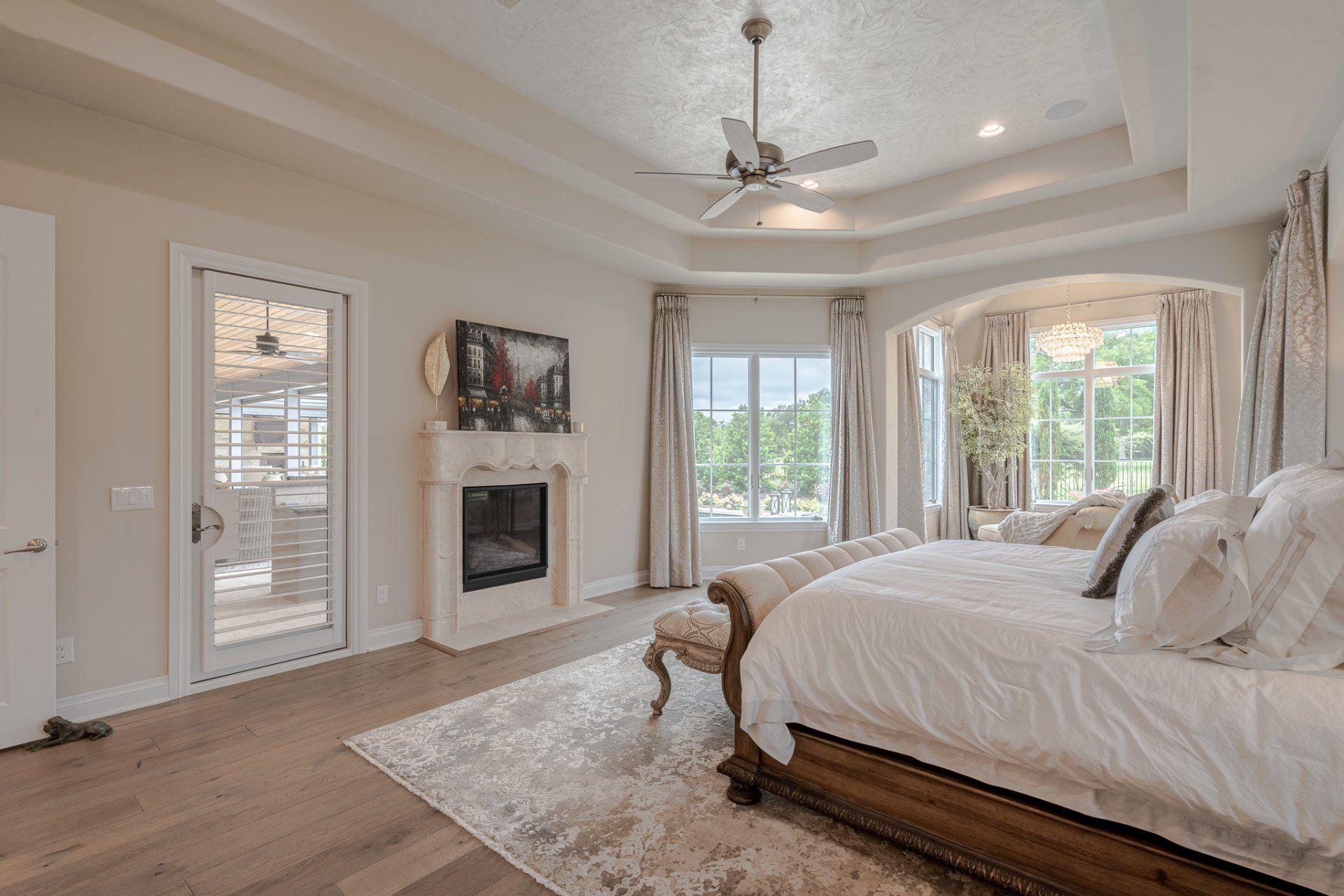 Primary Bedroom | Long Custom Homes | Georgetown, TX 78628