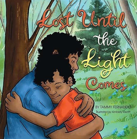 The cover of a book called lost until the light comes