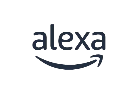 The alexa logo is on a white background.