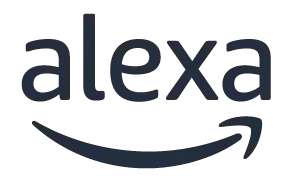 The alexa logo has a smiling arrow pointing to the right.