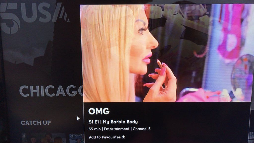 Rachel Evans star of OMG My Barbie Body, Channel Five TV show. Click to watch